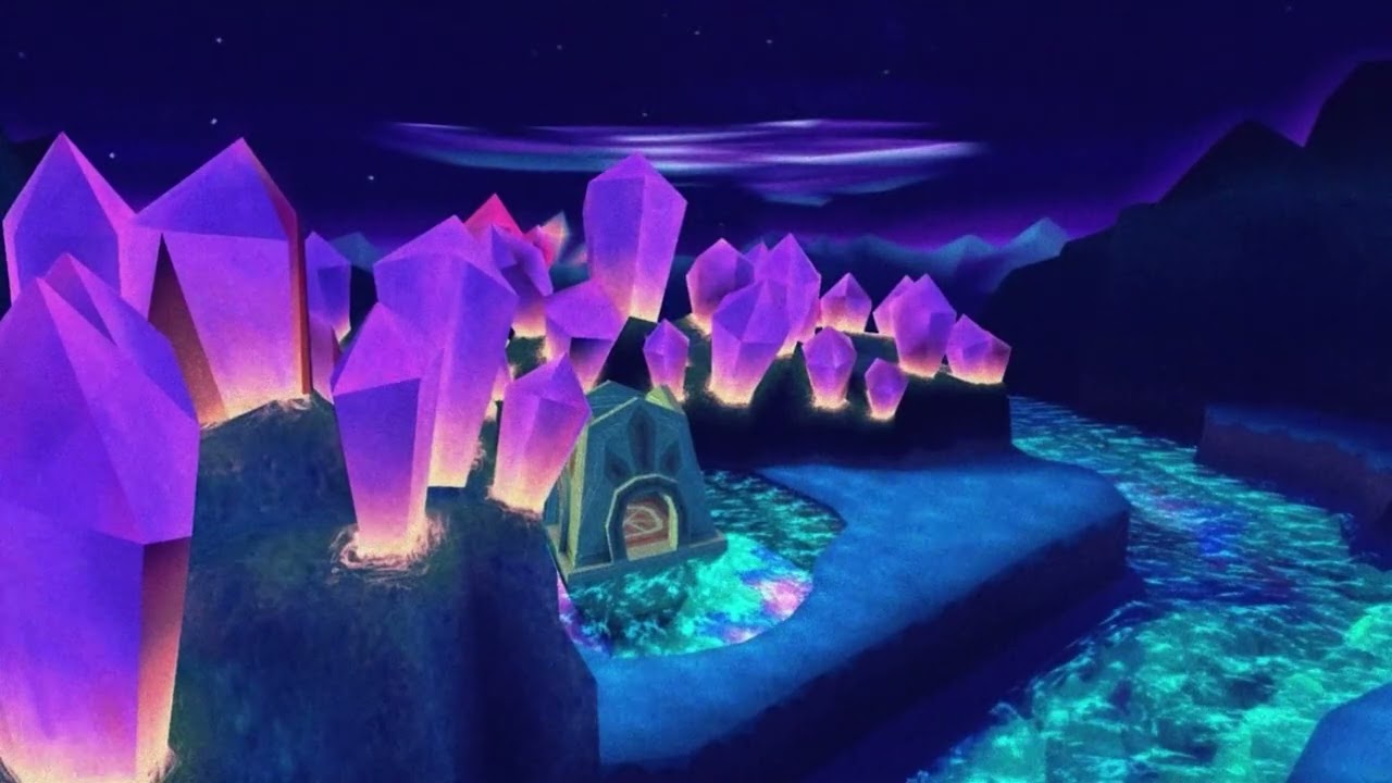 𝗟𝗢𝗦𝗧 𝗖𝗥𝗬𝗦𝗧𝗔𝗟 𝗦𝗔𝗡𝗖𝗧𝗨𝗔𝗥𝗬 晶殿 | Low Poly Ambient Vaporwave