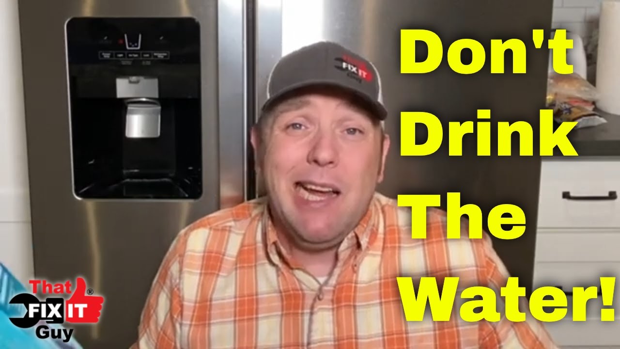 Whirlpool Fridge Water Tastes Bad!...Time To Replace!