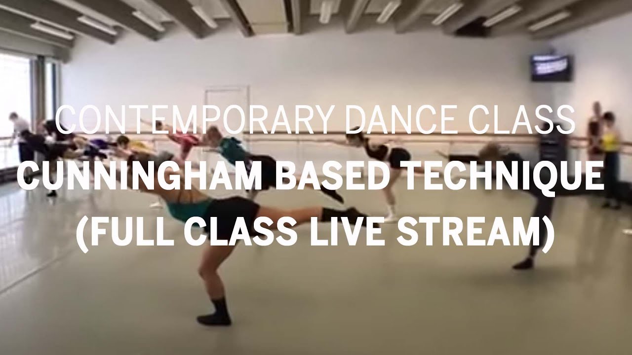 Contemporary Dance Class | Cunningham based technique (full class live stream)