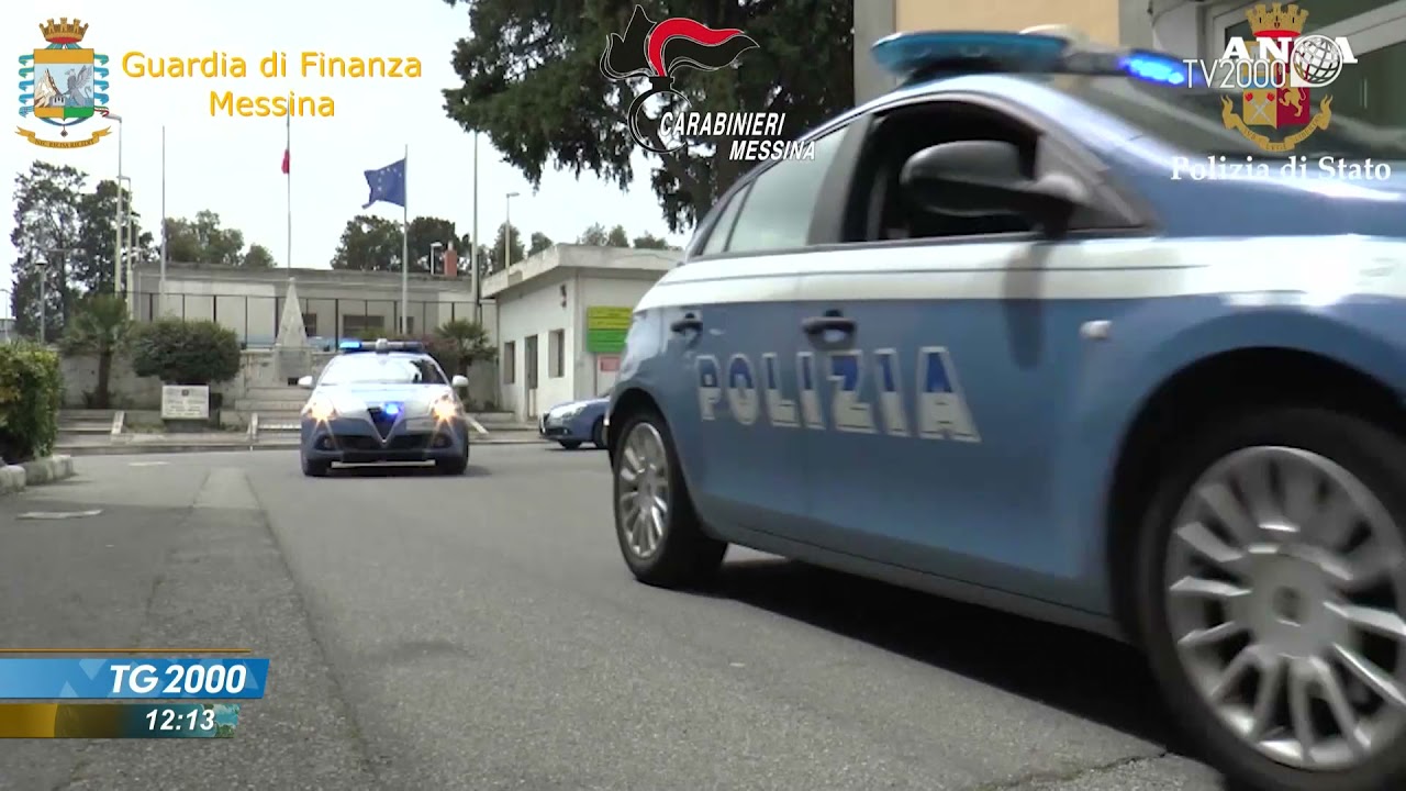 Maxi blitz antimafia a Messina, 33 arresti