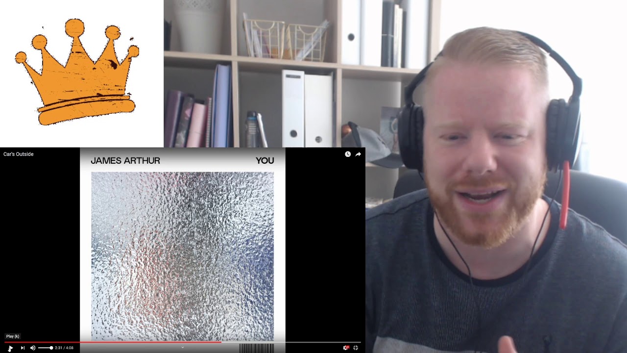 James Arthur Car's Outside | PW Live Reaction | Solid Tune | Lyrical Genius