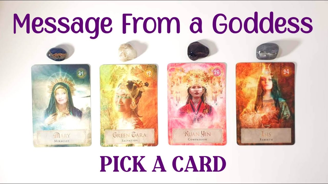 PICK A CARD 💜 Messages From a Goddess 👑