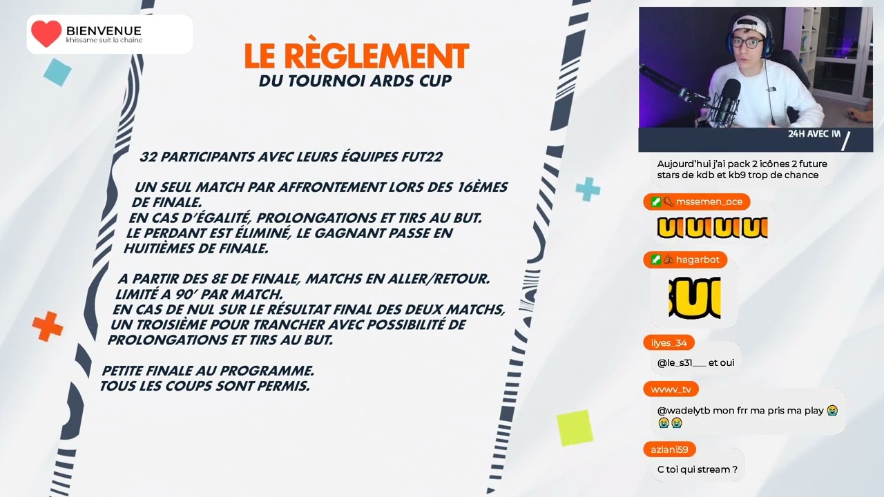 LE PLUS GRAND TOURNOI DES TIKTOKEURS FIFA FR SUR FUT22 JOURNEE 4 FIN DES 8ème de FINALE #ARDSCUP