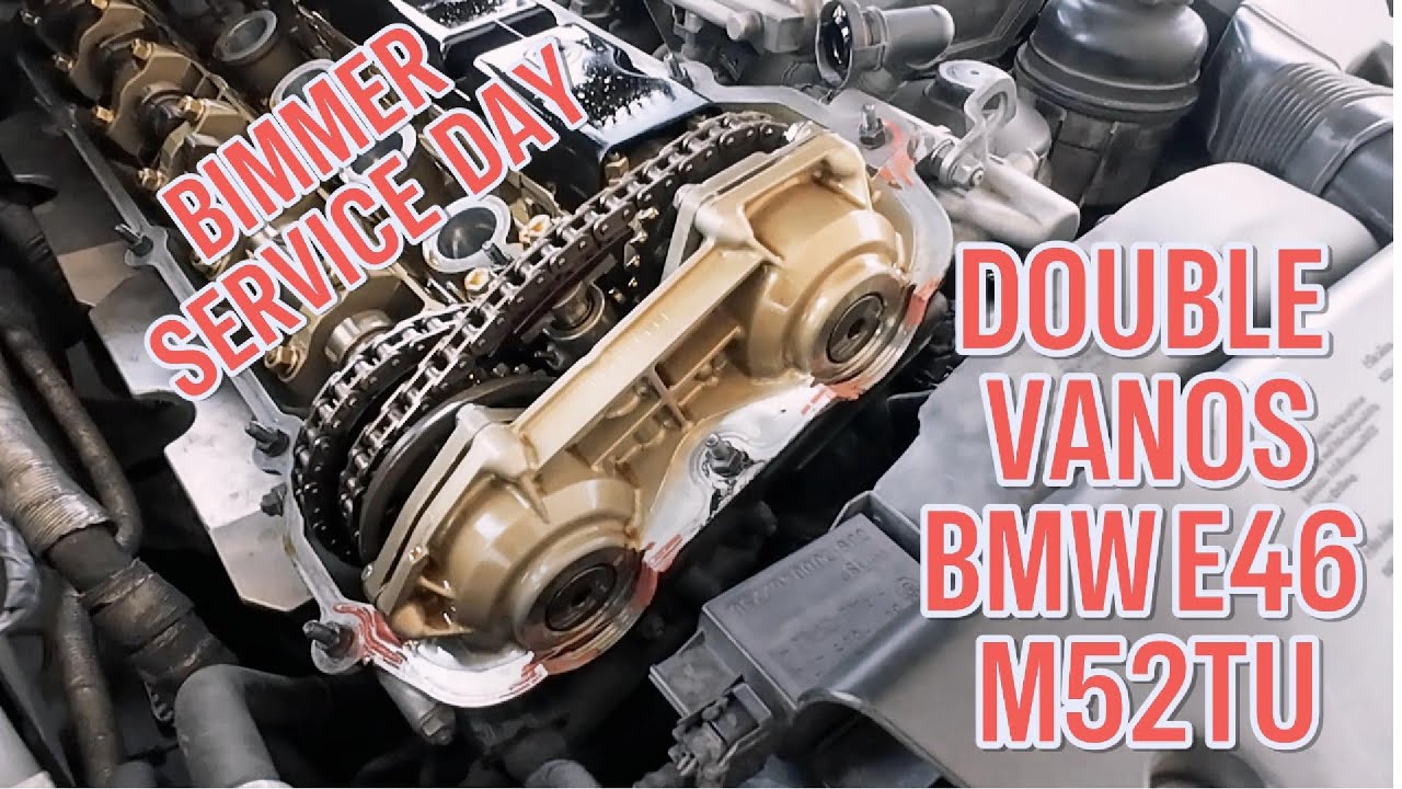 BMW E46 เปลี่ยนชุดซ่อมโอริง VANOS เครื่อง M52TUB24