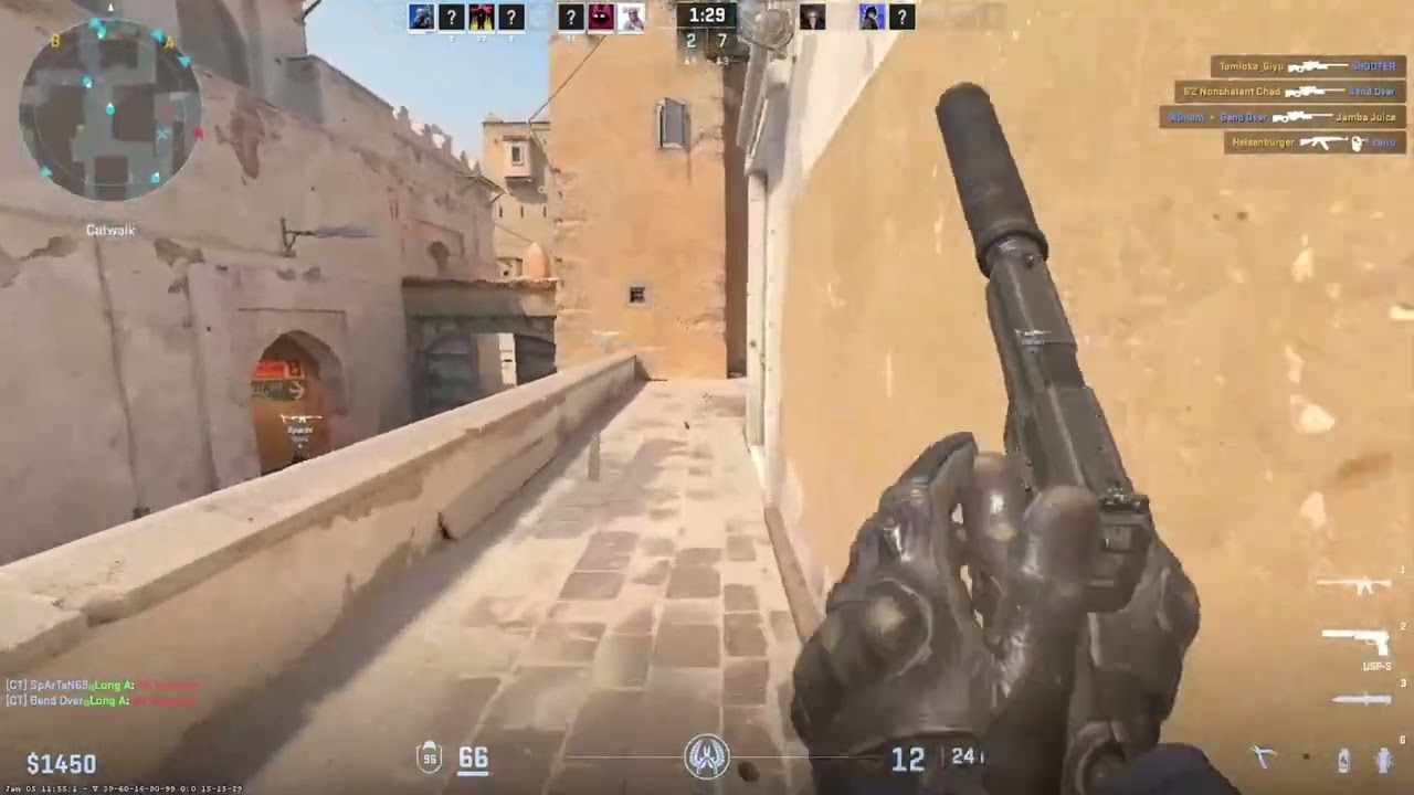 Counter Strike 2 Casual Match Gameplay | Highlights |  Nice comeback!!