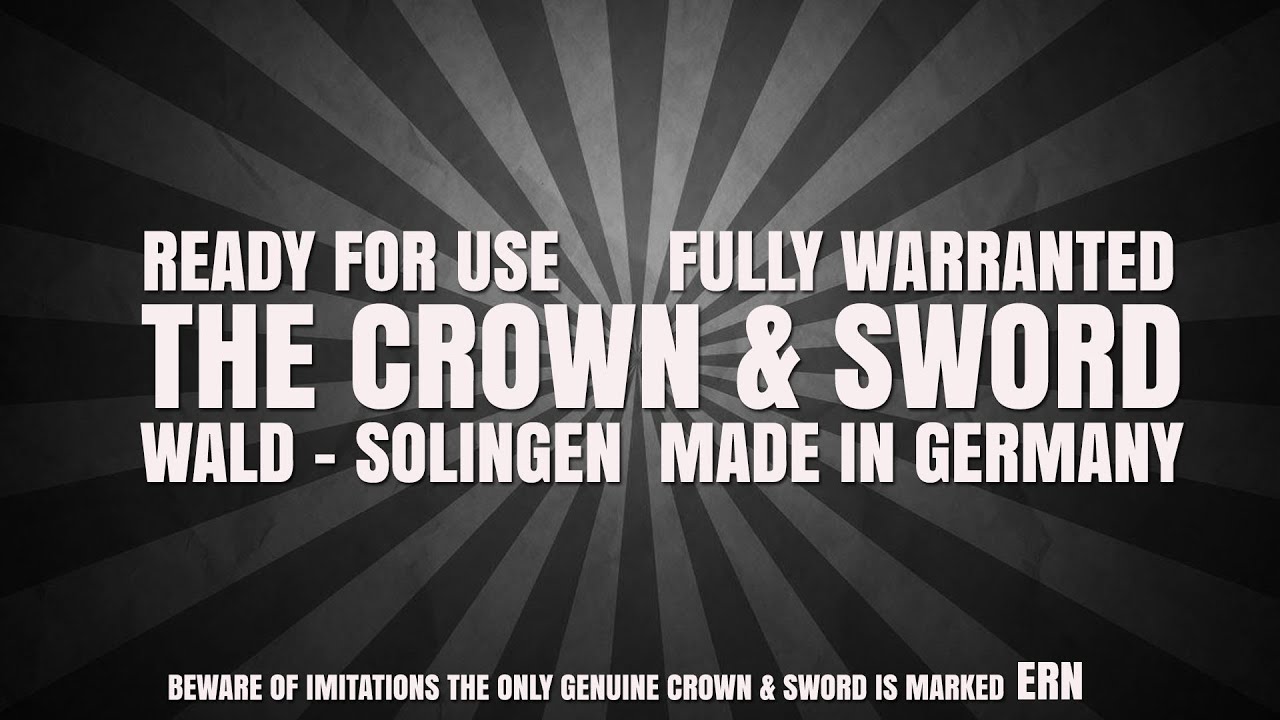 ERN The Crown & Sword Razor.