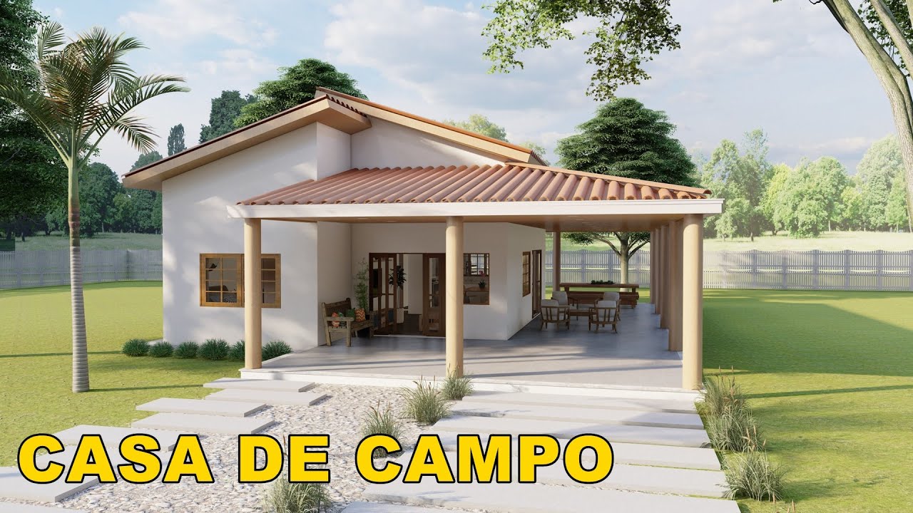Casa de Campo de 3 quartos | ACONCHEGANTE E RÚSTICA |