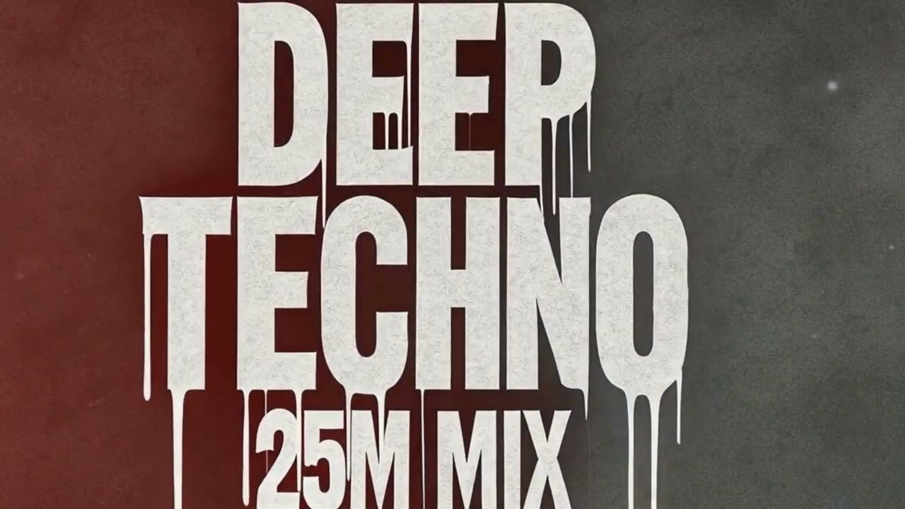 Deep Techno 25m Mix | Dark Hypnotic Underground Club Session Vol004