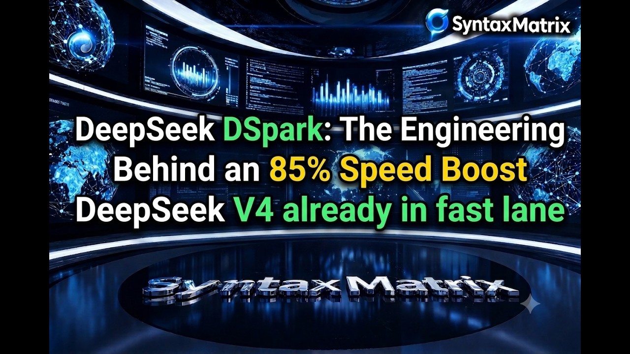 DeepSeek DSpark Explained: The Engineering Behind an 85% Speed Boost