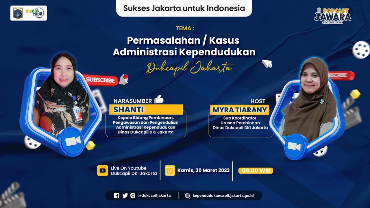 PERMASALAHAN/KASUS ADMINISTRASI KEPENDUDUKAN | PODCAST JAWARA #03
