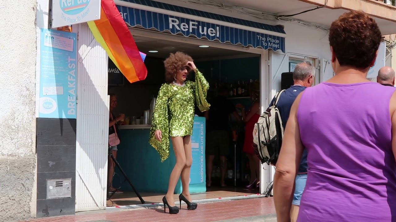 Benidorm's Barbie Kruger at Refuel