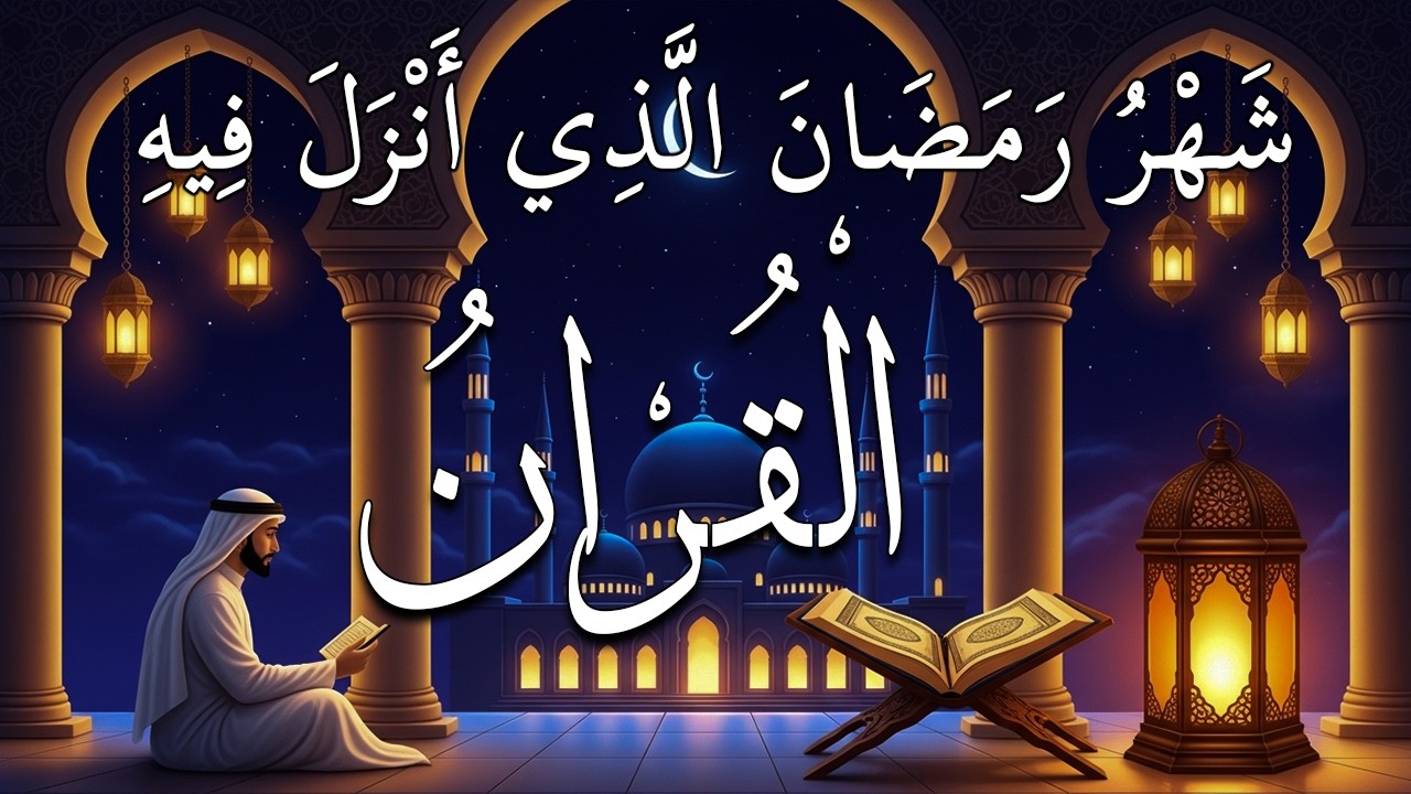 قران رمضان🌙شهر رمضان الذي أنزل فيه القرآن💚 قرآن كريم في رمضان بصوت جميل جدا جدا