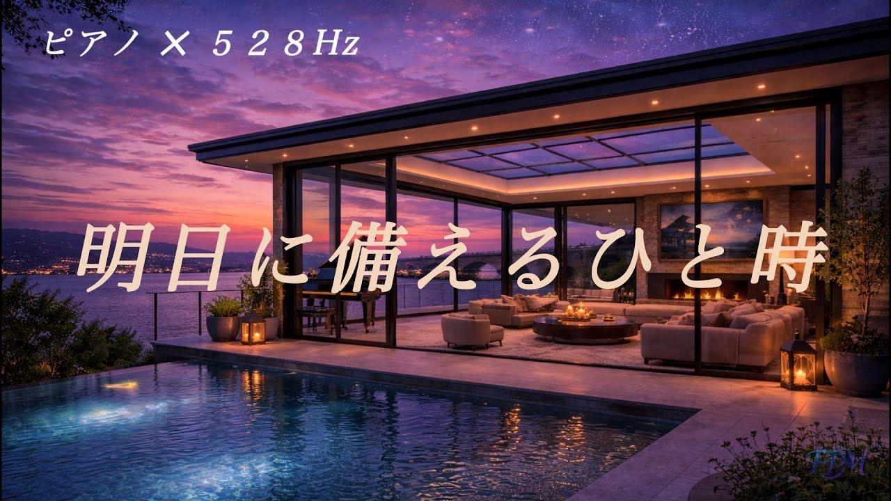 🎹【癒やしピアノ】自律神経を整える｜528Hz 心を軽くするリラックス音楽 / Relaxing Piano Music for Stress Relief & Better Sleep