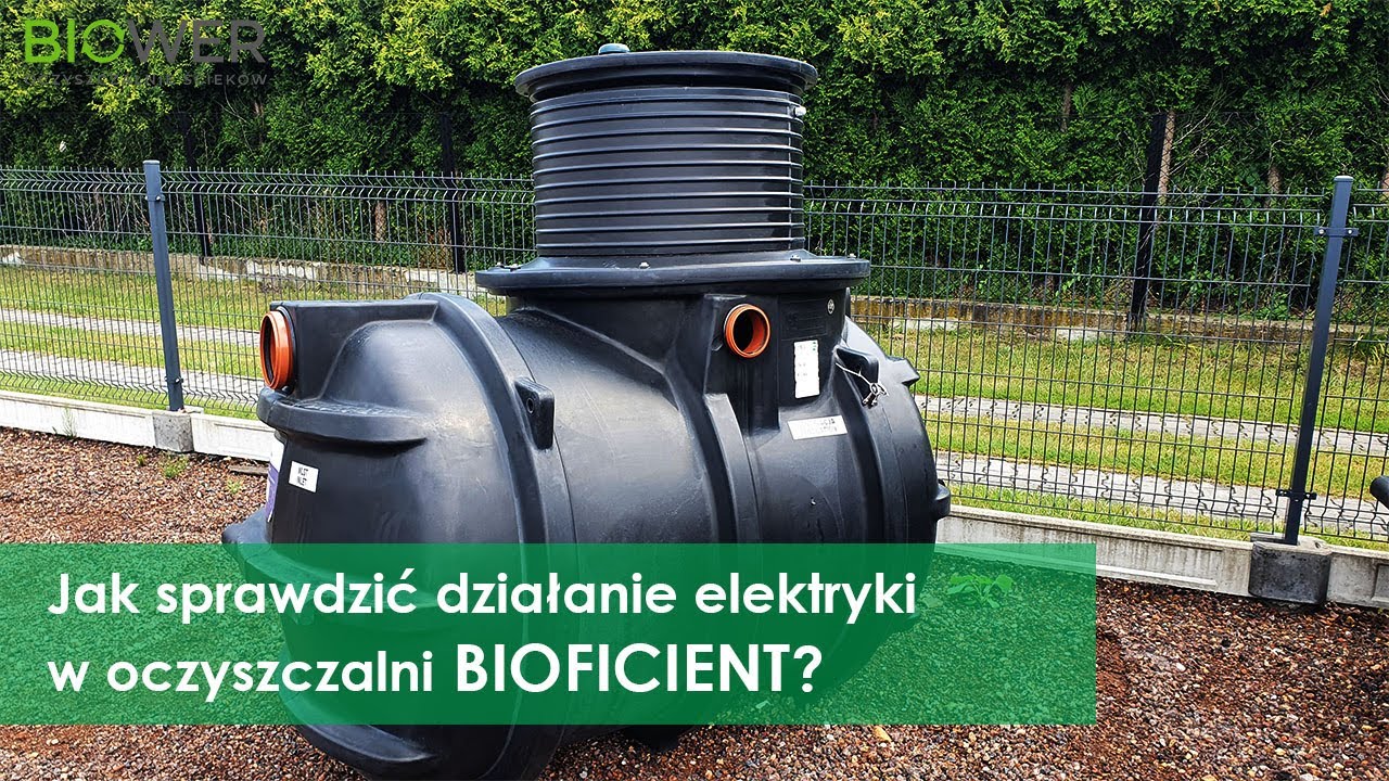Oczyszczalnia BIOFICIENT Biopura Kingspan - działanie elektryki (elektrozawór i czasomierz)