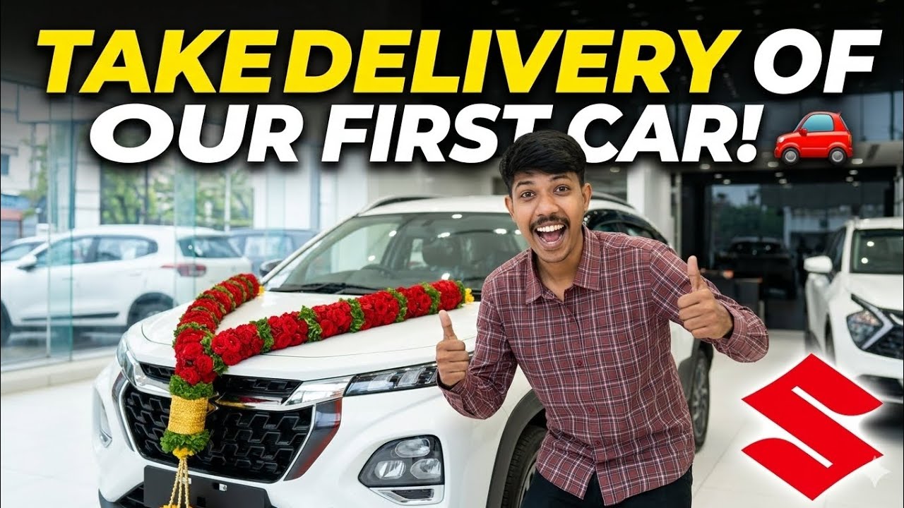 Taking Delivery Of Our New Car 🚘 | Showroom Experience | Full Vlog #car 