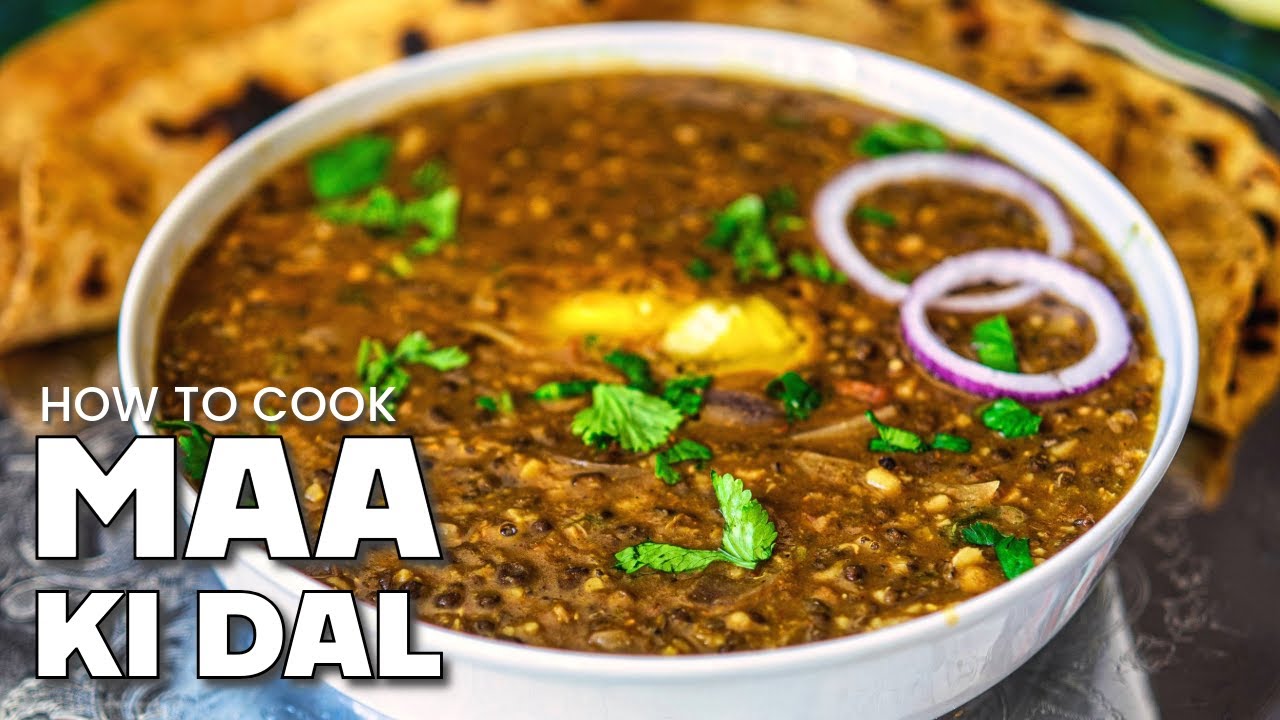 Maa Ki Dal | Kali Dal | Punjabi Style Maah Ki Dal recipe | Popular Indian Black Lentils Curry