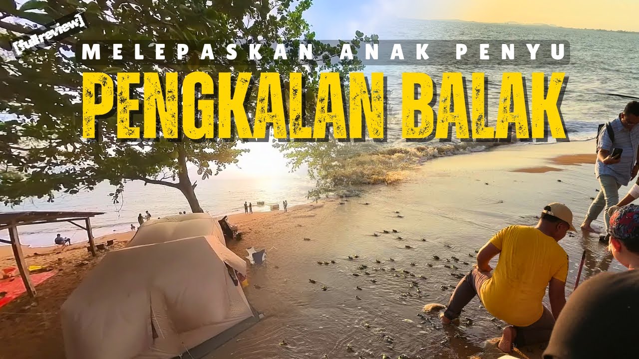 Spot CAMPING menarik di MELAKA | Pantai Pengkalan Balak