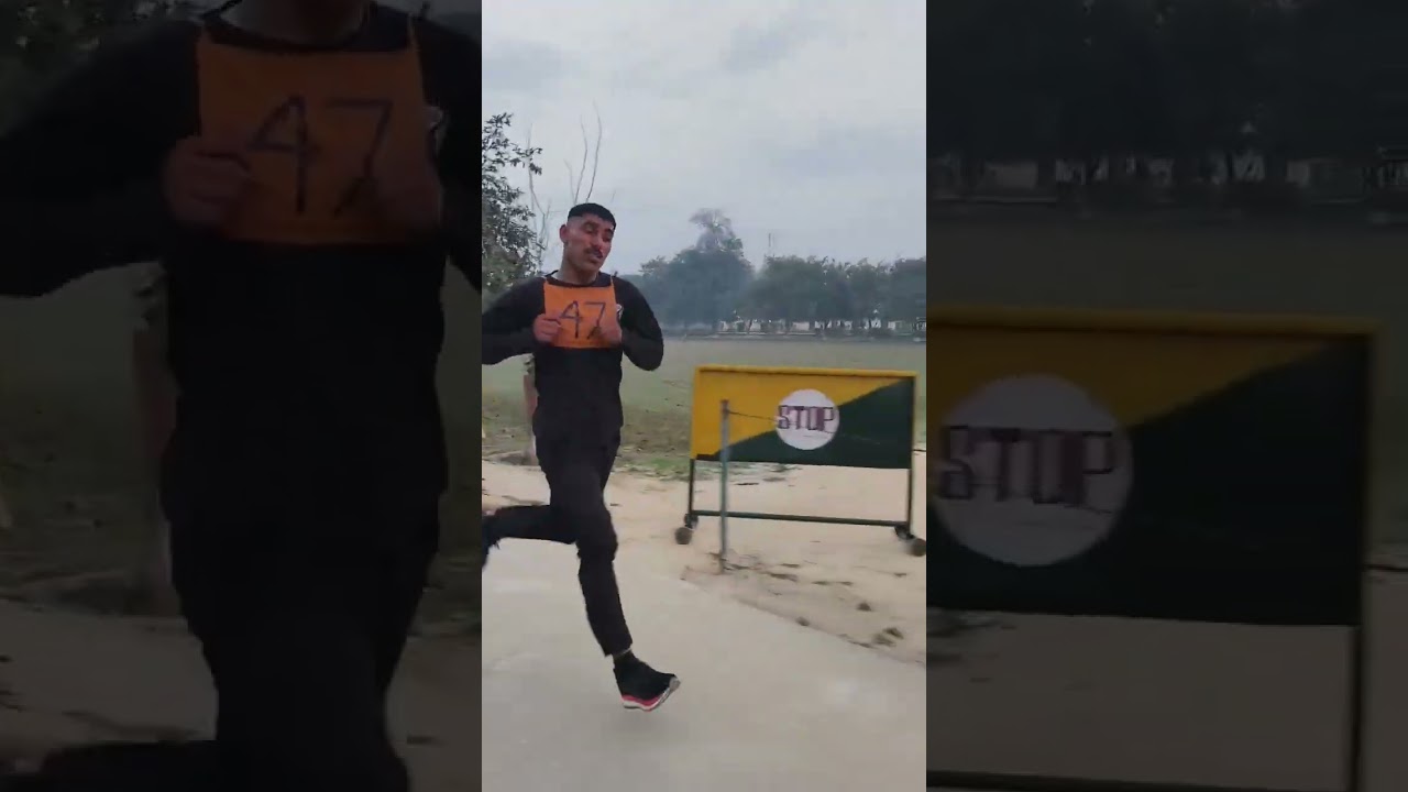All india rpf commando competition 2400 mtr race 7.24 minutes m kya race bhaga ladka 
