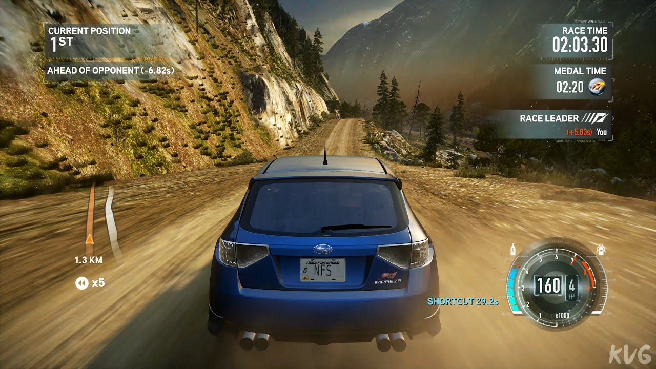 Need for Speed: The Run - Subaru Impreza WRX STi (Style Bodykit) 2009 - Gameplay (PC UHD) [4K60FPS]