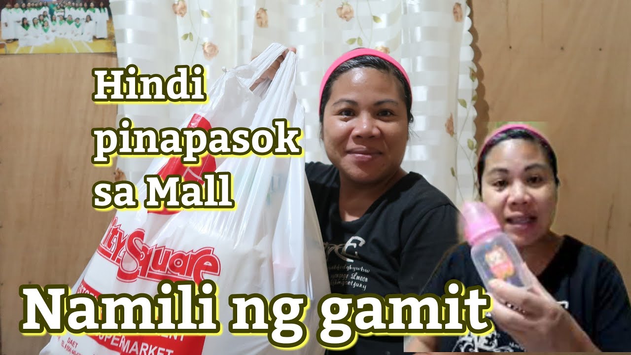 Grocery Haul Para Kay Baby & Mommy | Na Stress Dahil Hindi Pinapasok Sa Mall (Hospital Essentials)