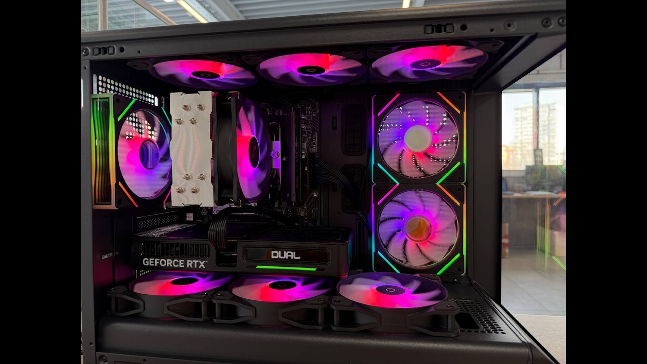 Пк 11658 94700 руб.,  Ryzen5 7500F / 16Gb / 1Tb /RTX 5060 8Gb