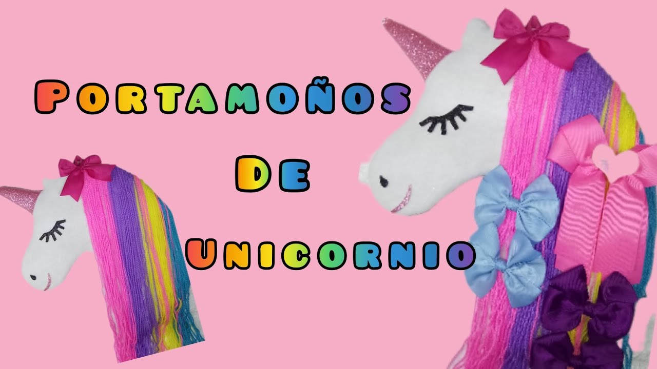 portamoños de unicornio 🦄