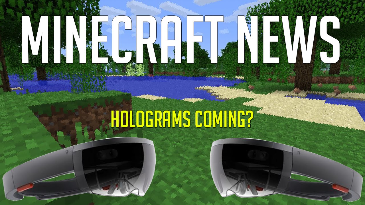 Minecraft: HOLOGRAMS COMING TO MINECRAFT? (Minecraft News) | iJevin