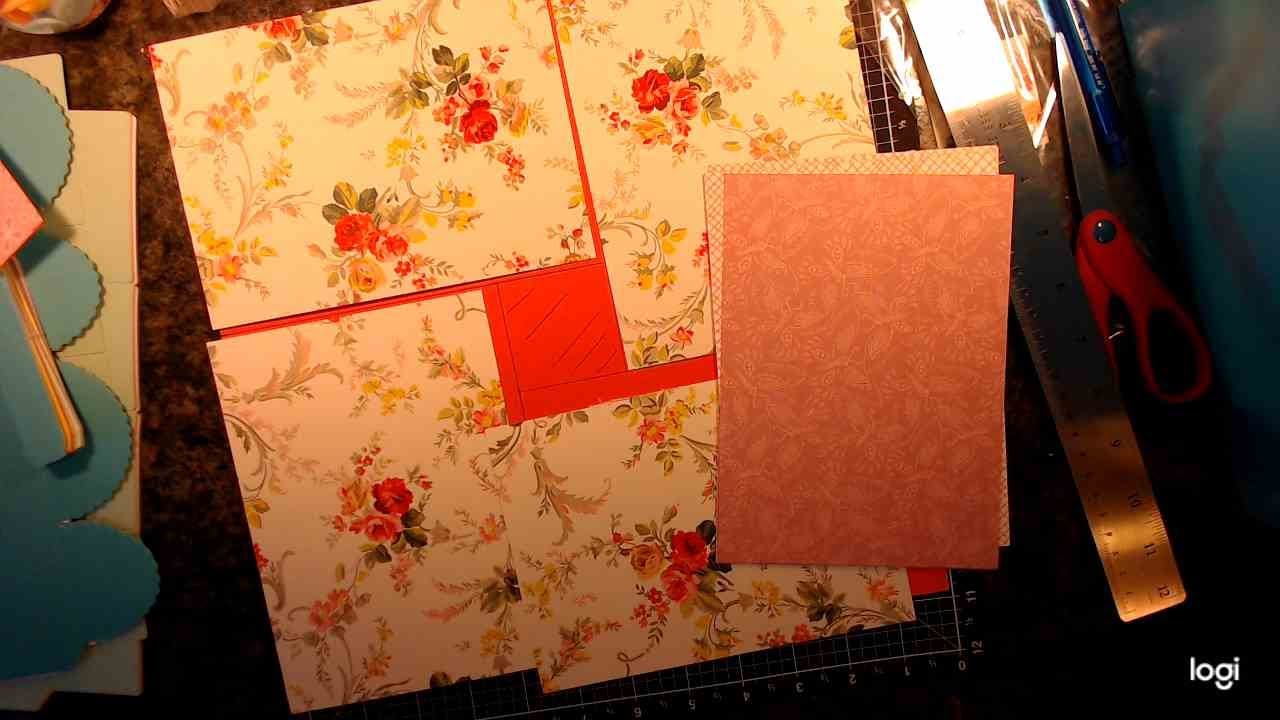 QUICK Paper cutting TIP... 4 - 5x7 bases from a 12x12 cardstock
