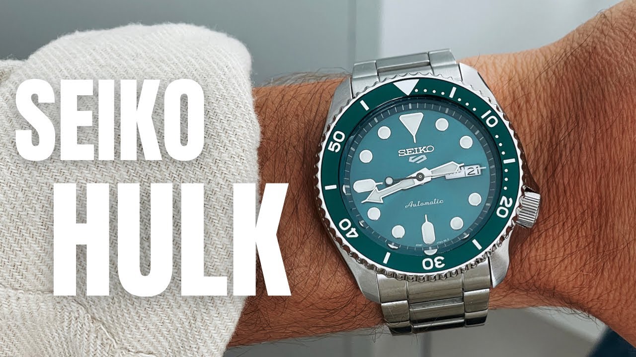 LA SEIKO 5 LA PLUS RÉUSSIE ? SEIKO HULK SRPD61K1