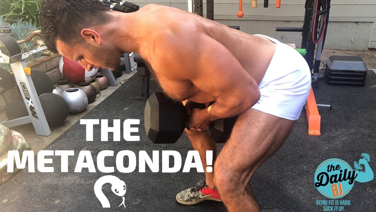 🐍THE METACONDA! | BJ Gaddour Fat Loss Metcon Circuit MetaShred Men's Health