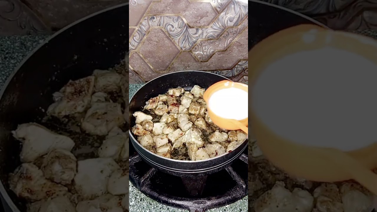 Let's make a chicken white Handi.