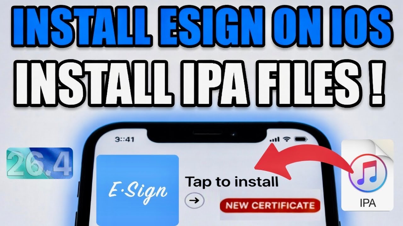 [ОБНОВЛЕНИЕ] Установка ESign и IPA-файлов на iPhone и iPad БЕЗ ПК | Установка IPA-файлов на iOS 1...