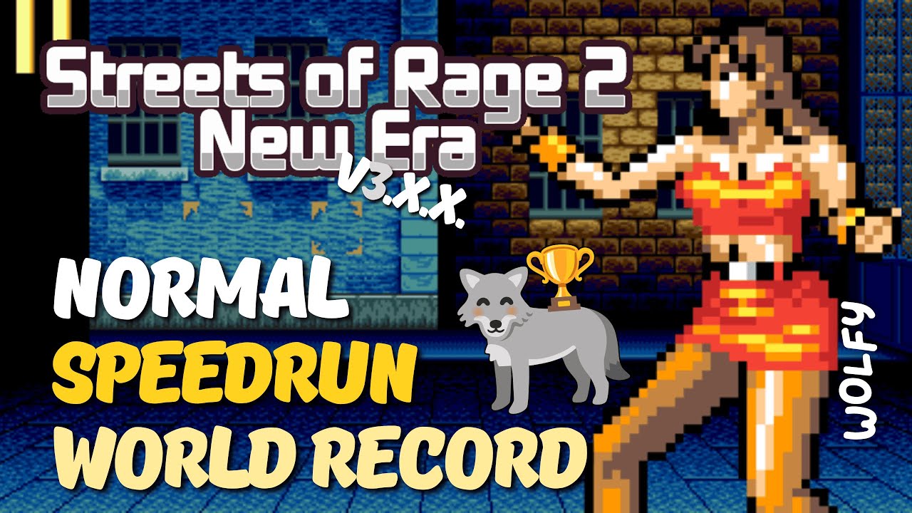 Streets of Rage 2 New Era. V3. 30th Anniversary. Normal. Blaze. Casual Speedrun 22:54 | (06.02.26)
