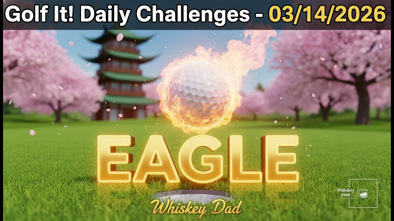 Golf It! Daily Challenges - Jade Temple Curse - 03/14/2026