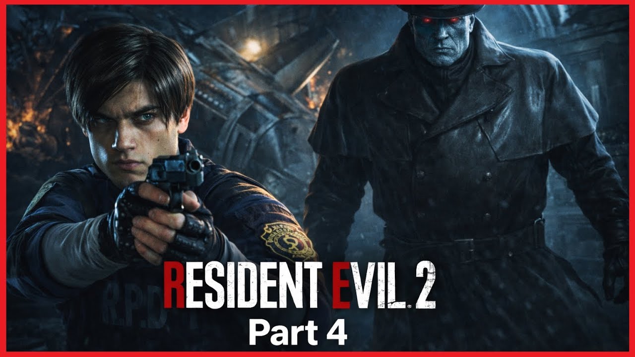 Mr. X Tyrant je tady a jde tězce po nás a nervy pracují! | RESIDENT EVIL 2 | Remake | PART 4.