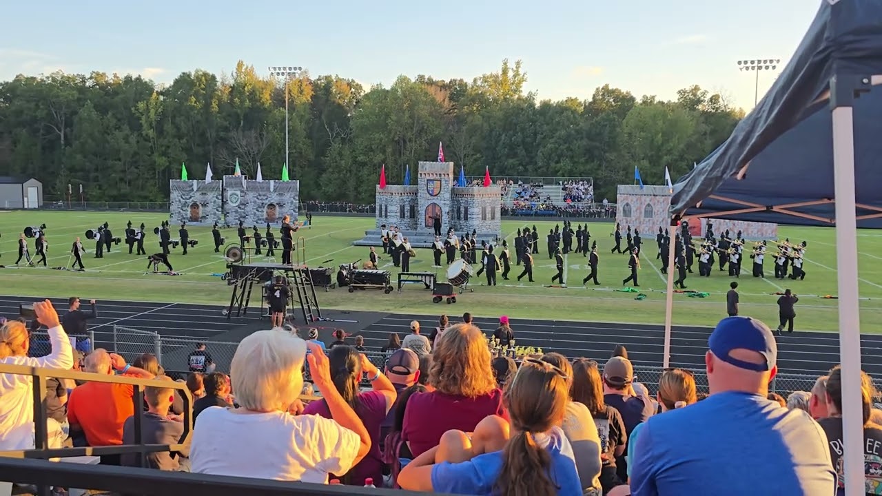 East Davidson Highschool marching band 2025