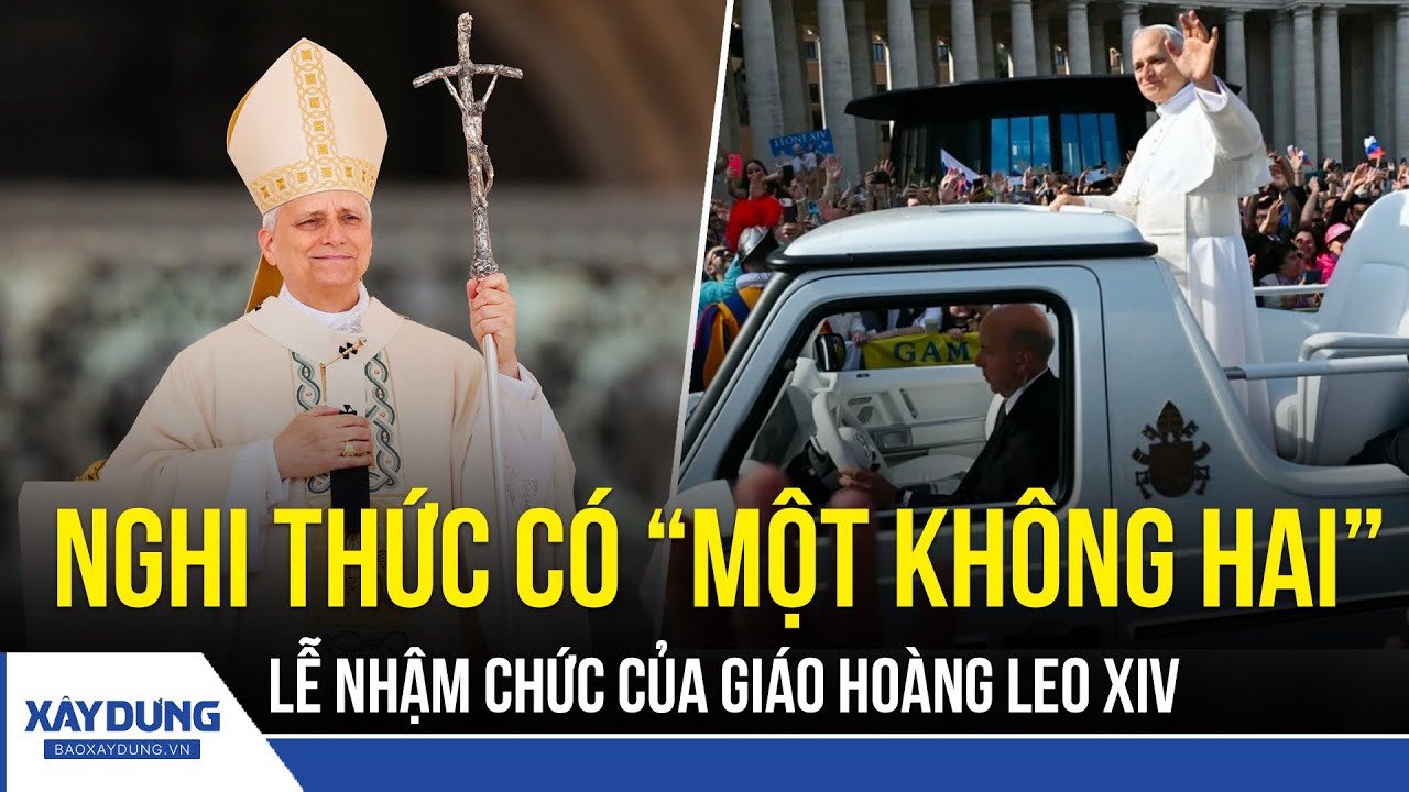 Toàn cảnh lễ nhậm chức của Giáo hoàng Leo XIV: Biển người tại Quảng trường Thánh Peter