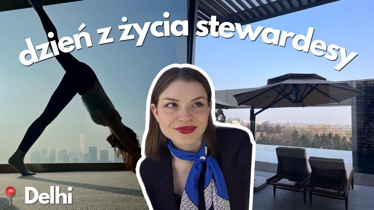 dzień z życia stewardesy- pobyt w Delhi