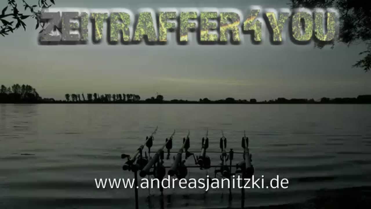 Gewitter am See Angeln, thunderstorm carp fishing timelapse Zeitraffer, Andrea Janitzki