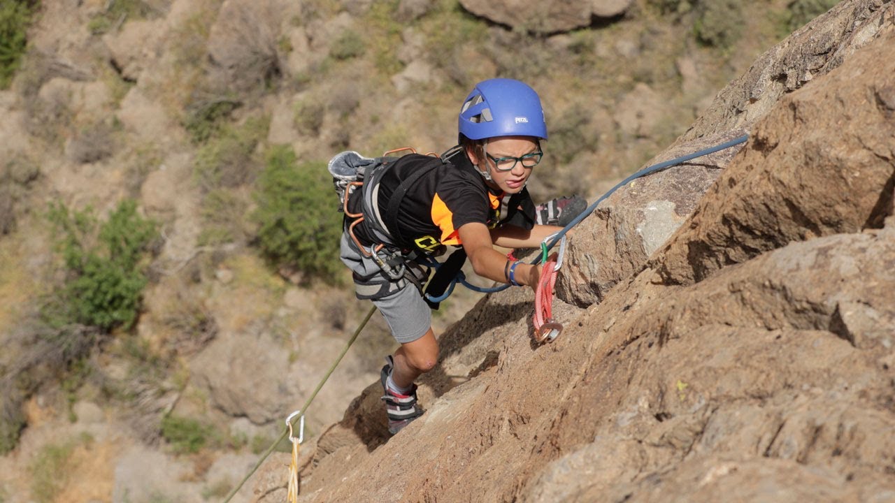 La Bailey Ayacata, 6b+ mixed climb. 120 mts high.