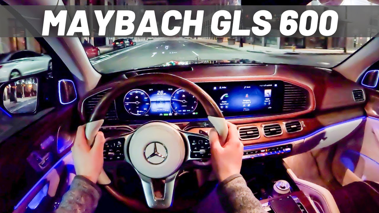 2023 Mercedes Maybach GLS | POV Night Drive