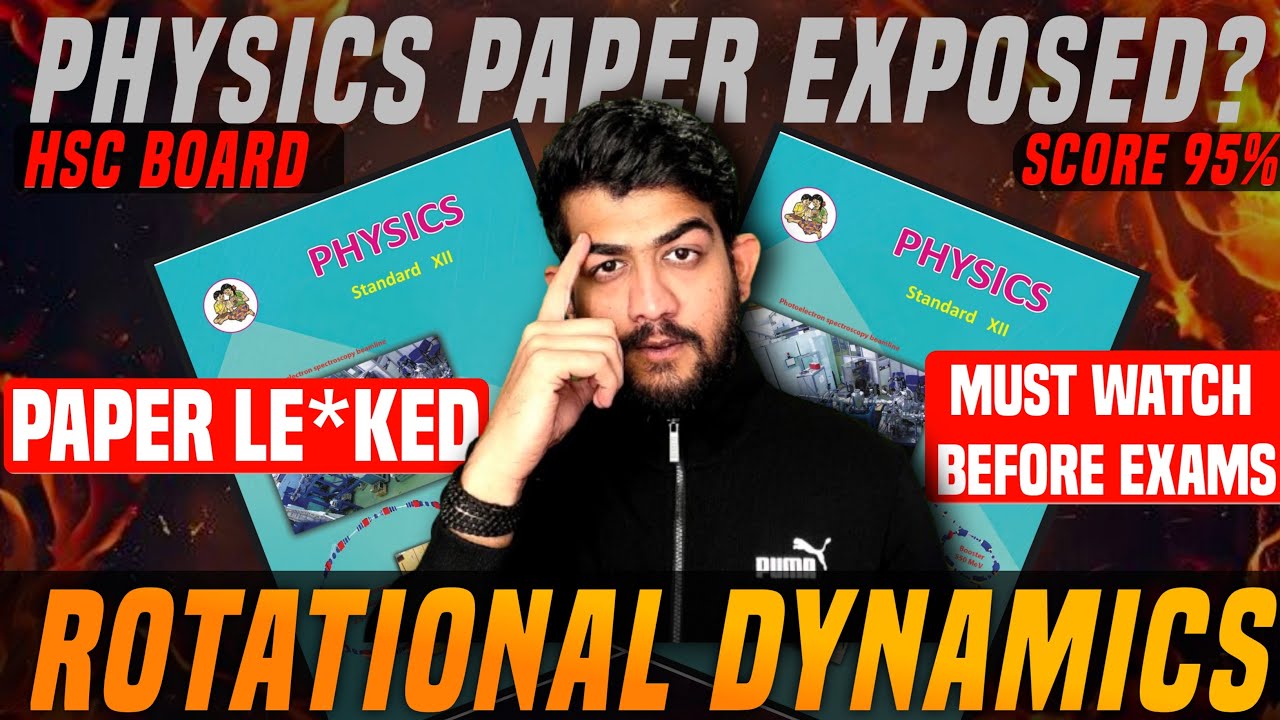 CH.1 ROTATIONAL DYNAMICS physics important questions class 12🔥12th physics important questions 2026🔥