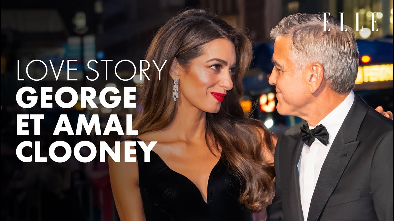 La love story de George Clooney et Amal Clooney.