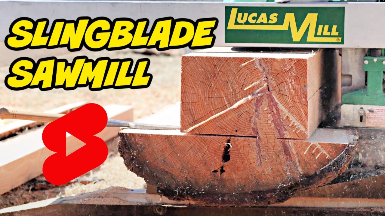 AMAZING Sling-Blade Sawmill