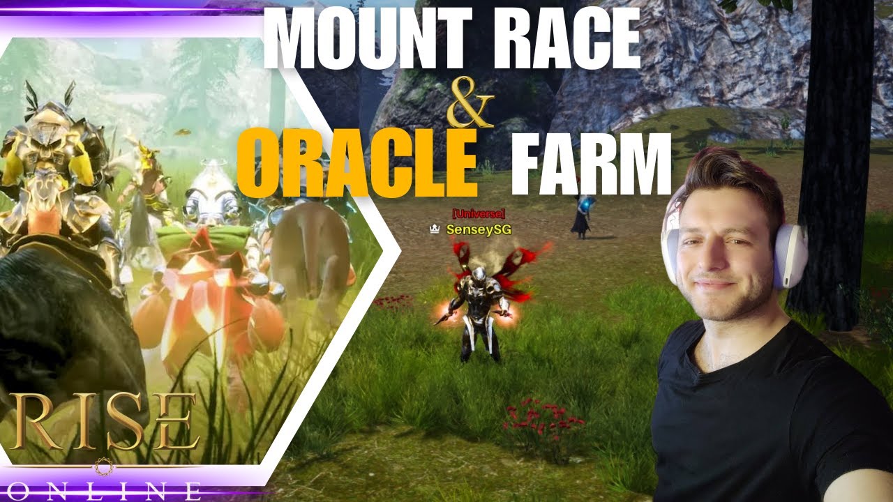 Rise Online Mount Race ve Oracle Farm günlükleri #riseonline #riseonlinefarm #riseonlineworld