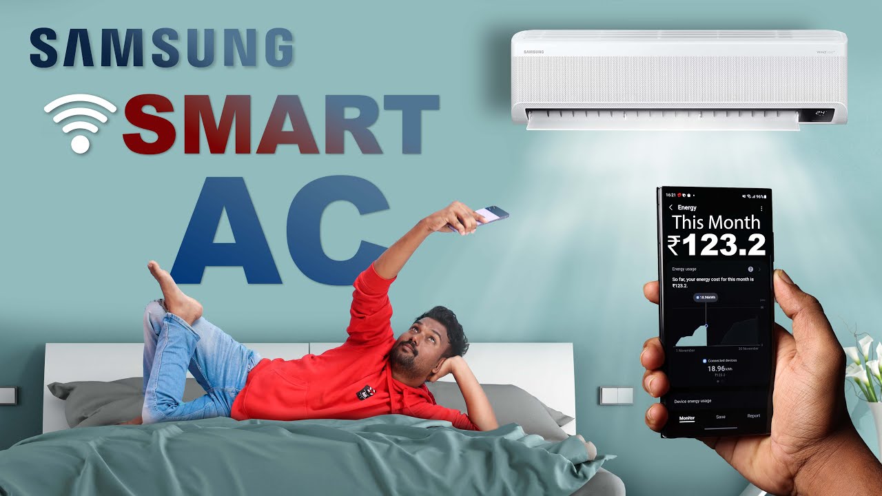 🥶 ஜில்லுனு காத்து 🪟 ஜன்னல சாத்து ❄️ Smart AC From SAMSUNG 😎