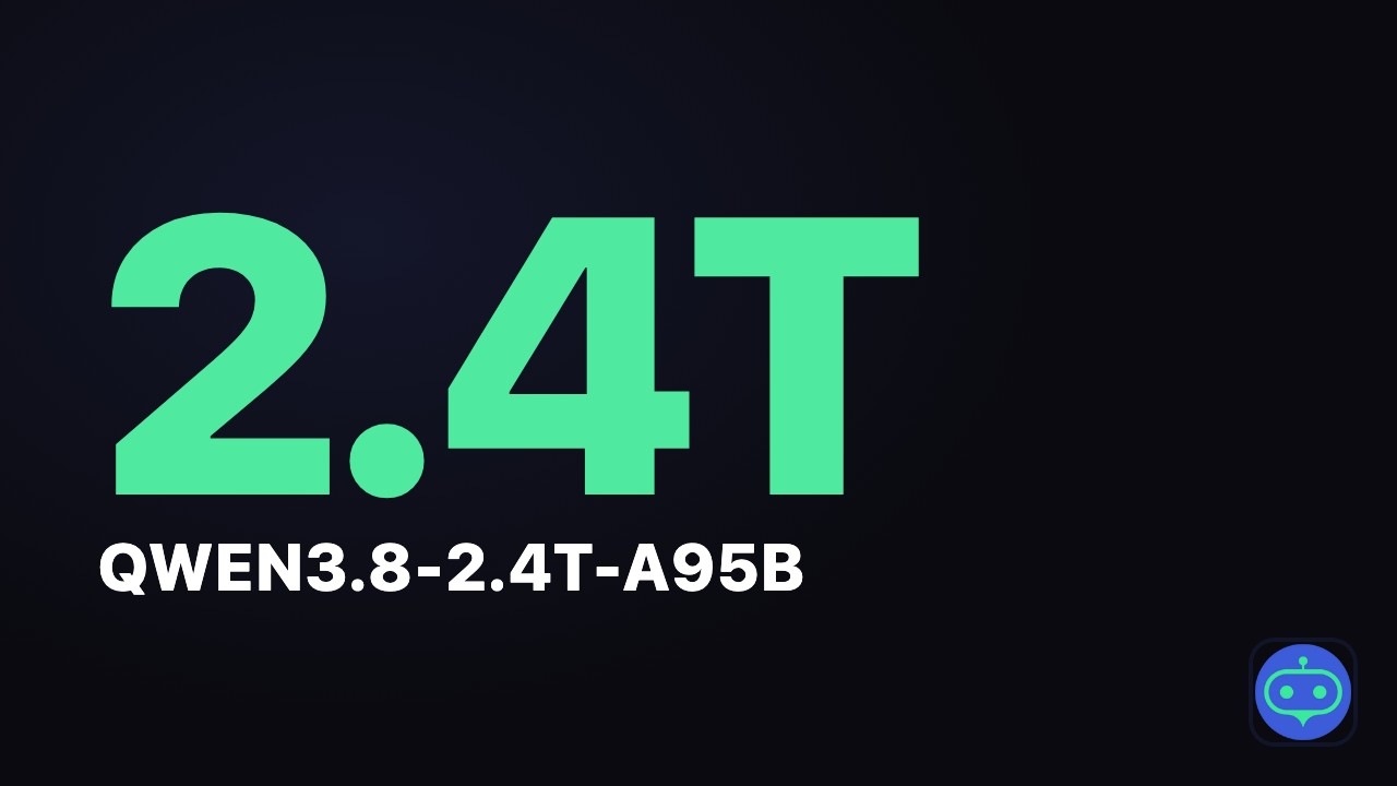 Qwen just open-sourced a 2.4 TRILLION parameter model