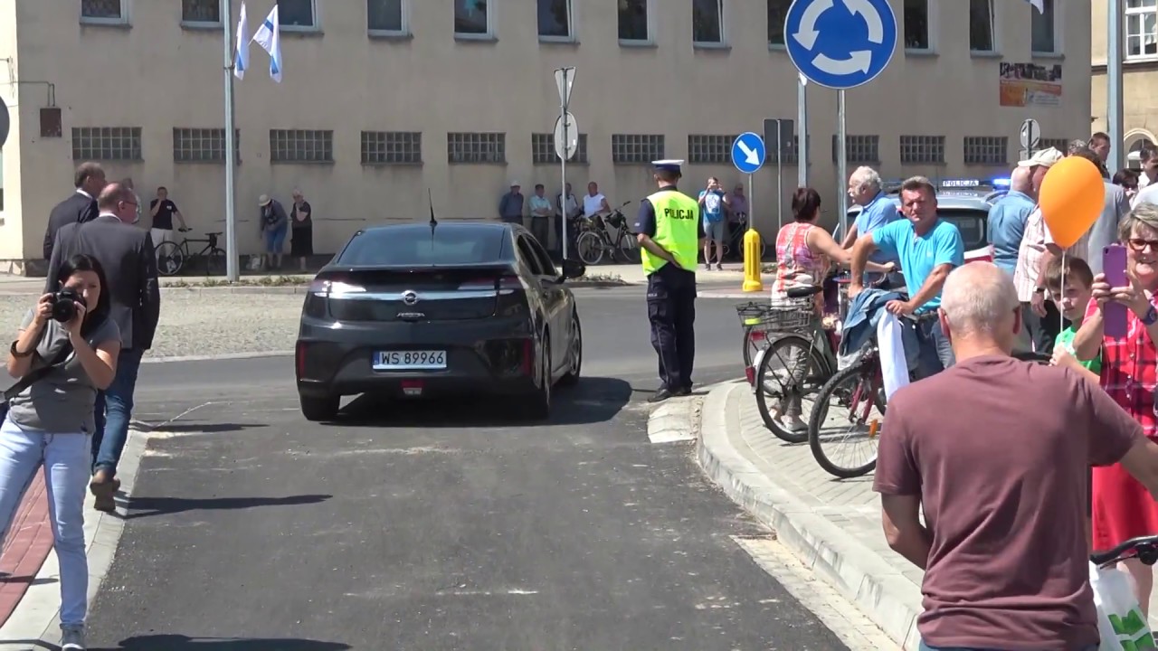 Siedlce. Otwarcie tunelu i obwodnicy III. Przejazd. 29.06.2018r.