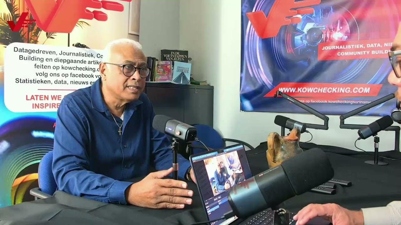 Silvano Tjong-Ahin deelt zijn inzichten over Suriname, geopolitiek en corruptie........kowchecking.