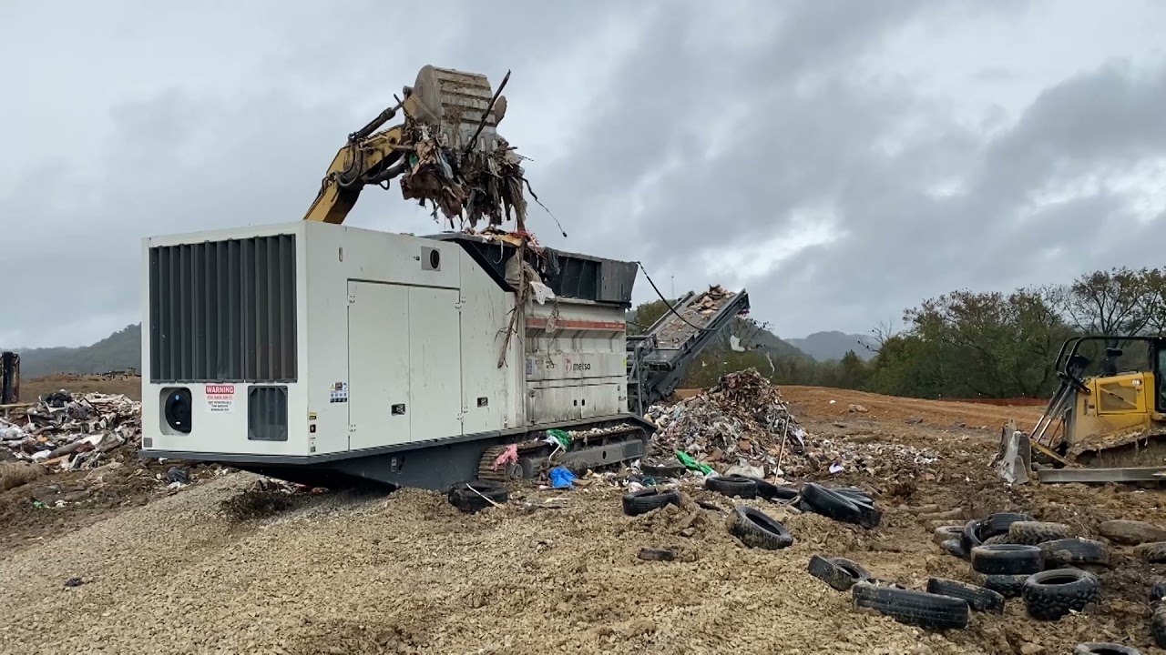 M&J 4000-8 M Landfill Shredding Bulky Waste